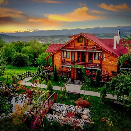 Отель Pensiunea La Maria Lu' Sandoiu Poenari Экстерьер фото