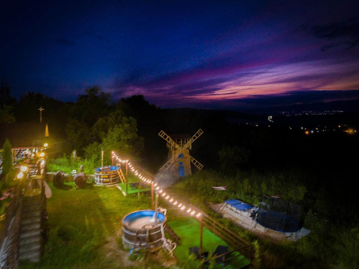 Отель Pensiunea La Maria Lu' Sandoiu Poenari Экстерьер фото